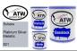 Preview: Subaru, Platinum Silver Metallic, 821: 1L Lackdose + 1L Klarlack + 500ml Härter - Set, von ATW Autoteile West.